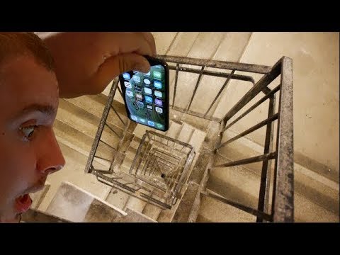 Bacam Pametni Telefon Niz Stepenice 100m - Hoće li Preživeti?