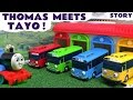Thomas Friends Trains Meet Tayo Toy Train Story