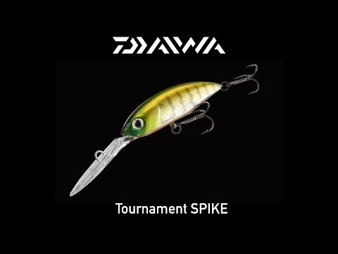 Vobler Daiwa Tournament Spike 5.3cm 5g Darknight Trout SP