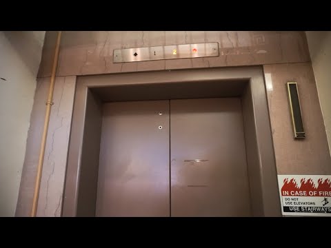 Amazing original 1958 OTIS traction elevator @ USPS, Durham, NC