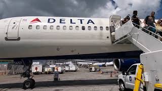 Traveling from Orlando to St Maarten in 4 mins: 2022 - Delta757 - NO GO AROUND
