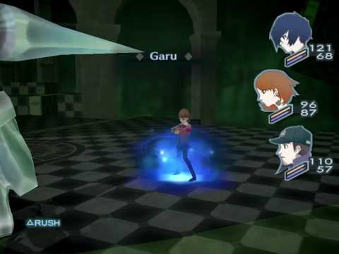 pcsx2 Persona 3 FES "The Journey" (Tartarus Floor 14 Arcana Boss 1 [Chariot]) Rampage Drive [Hard]