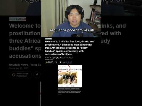 Crazy story for how China attracts international students