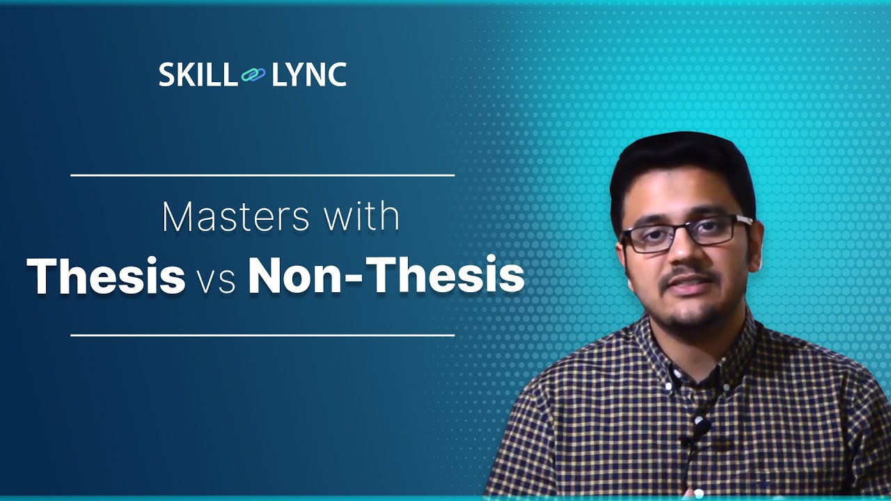 Differences between MS with thesis and without thesis | Skill-Lync