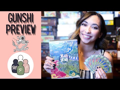 Gunshi : The Art of Strategy Kickstarter board game preview by Minimum Player Count