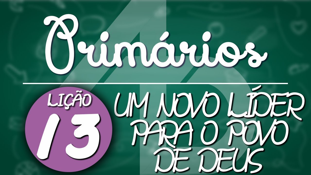 Um novo líder para o povo de Deus