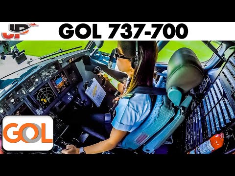 PAULA Pilots the BOEING 737 into Sao Paulo Brazil