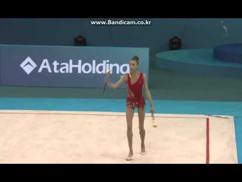 Victoria Mazur (UKR) RG European Championships AA Clubs