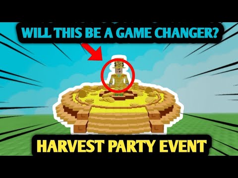 MR. SHECKLES, HARVEST PARTY EVENT IN GROW A GARDEN