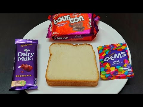 Chocolate Birthday Bread Cake in 15 Minutes | Bourbon Cake |Dairy milk Cake | Quick & Easy Cake •