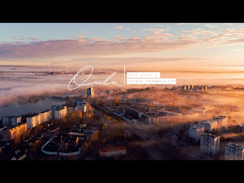 Oulu in Winter | City with a unique personality  |  Oulu, Finland | Cinematic Drone Footage | DJI