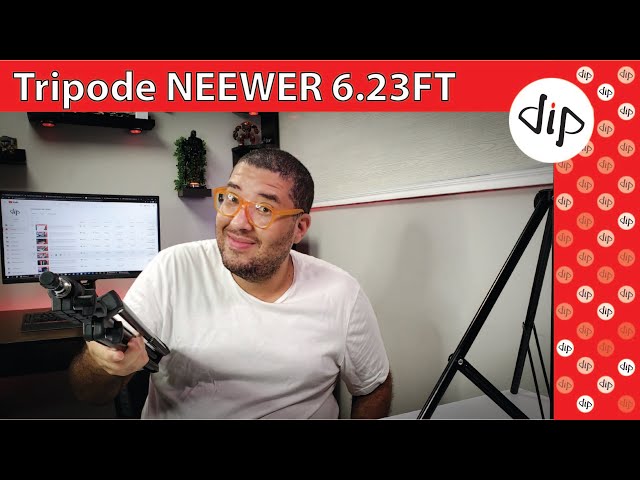Vídeo relacionado con NEEWER 2,6 m Soporte de luz para cojín de Aire, trípode Resistente de Metal con Punta Reversible de 1/4 a 3/8 Pulgadas, Interfaz de Montaje de 3 vías y Botones de Bloqueo de Metal, Carga máxima. 2,5