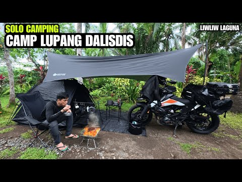 Solo Camping - Camp Lupang Dalisdis - Liwliw Laguna