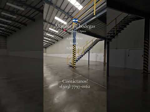 Bodega en alquiler, San Juan Opico,  La Libertad #Bodega #alquilerdebodega #storage #logistics