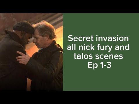 Talos and fury scenes in secret invasion| ep 1-3