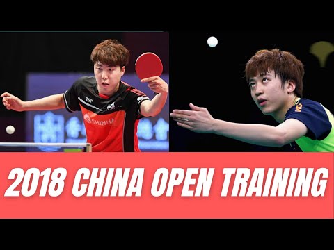 2018 CHINA OPEN | JEONG YOUNG SIK and LIM JONG HOON PRACTICE