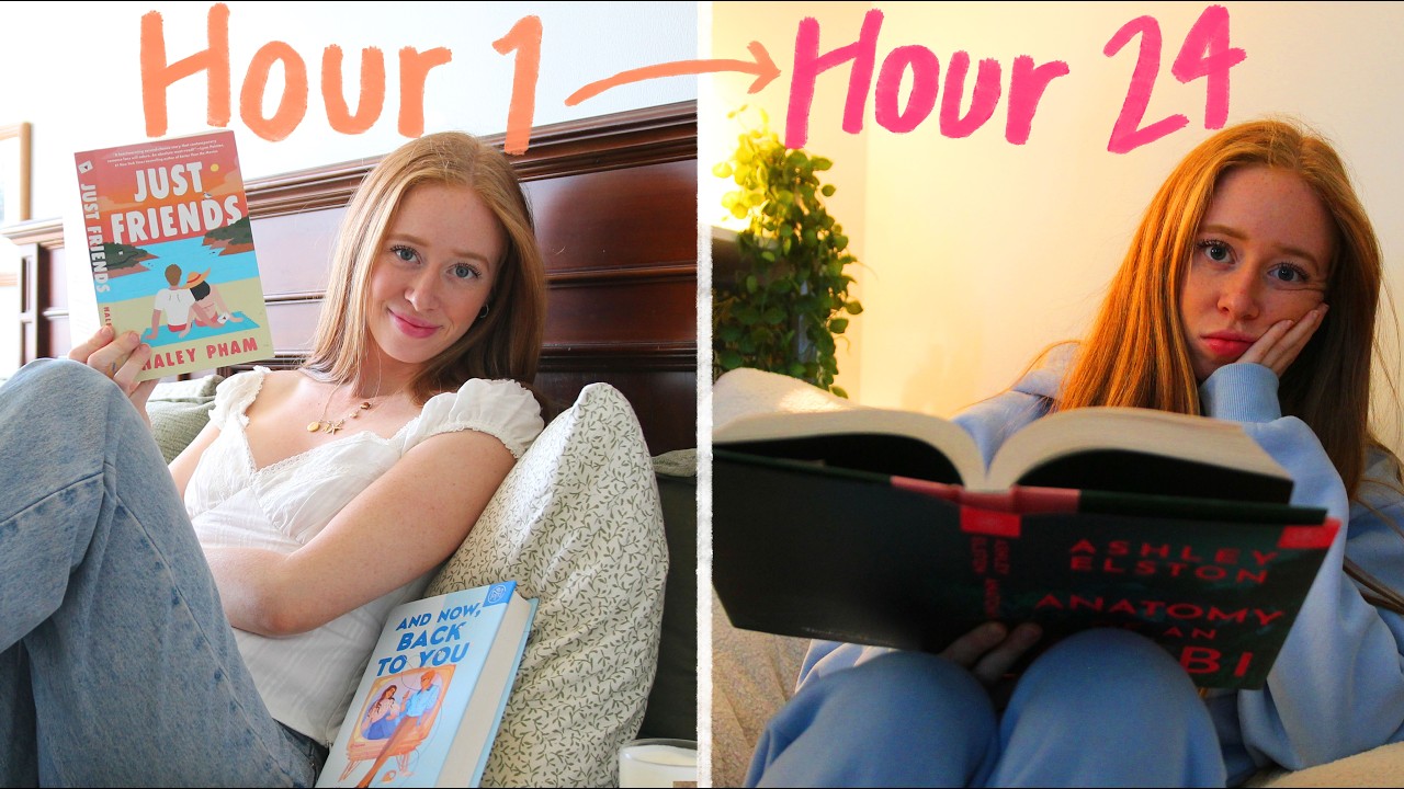 I Read for 24 Hours... & updated you every. single. hour.