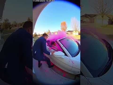 Porch Pirate Ruins His Date! 🤦‍♂️🚗 PINK PAINT BOMB vs LUXURY CAR! #Karma