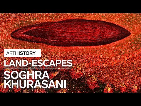 How to Express Female Rage  | Art Explained | LAND-ESCAPES by Soghra Khurasani | ARTHISTORY+