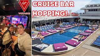 Let's Bar Hop On The SCARLET LADY Of Virgin Voyages!