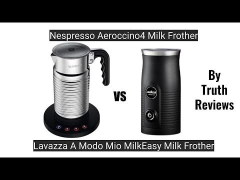 Nespresso Aeroccino4 Milk Frother VS Lavazza A Modo Mio MilkEasy Milk Frother REVIEWS