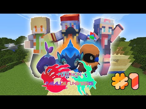 Pixelmon Parallel Universes - THE ADVENTURE BEGINS! - (Minecraft Pokémon Roleplay) Episode 1