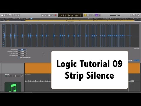 Logic Tutorial deutsch Teil 09 - Strip Silence