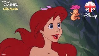 DISNEY SING-ALONGS | Under The Sea - Little Mermaid Lyric Video | Official Disney UK
