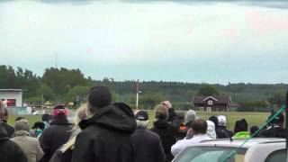 preview picture of video 'Saab J35 Draken - Aerospace Forum Sweden 2012 HD'