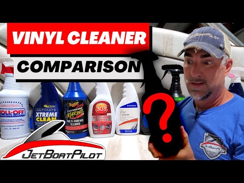 Ultimate Boat Vinyl Cleaner Shootout | Find Out Which One Works Best