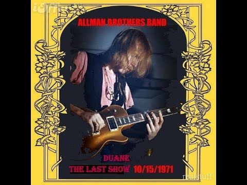 allman brothers live 10-15-71 leaked footage duane final concert at syria mosque