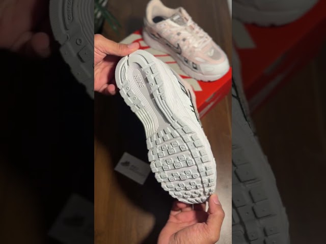 Nike P6000 White Pink Sneakers For womens