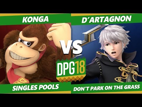 Smash Ultimate Tournament - Konga (Donkey Kong) Vs. PS | D'Artagnan (Robin) DPOTG18 SSBU Pools