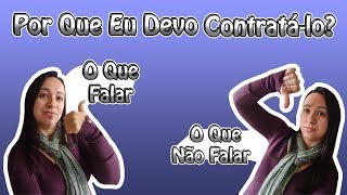 Por Que Devo Te Contratar? | Saiba Como Responder