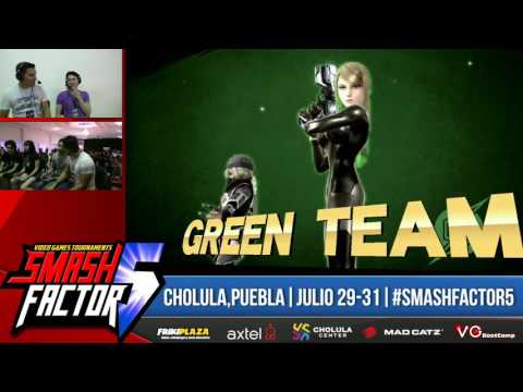 SF5 Smash 4 Doubles - TUN & SF TERRO Vs. LS MAXY & DICO - SSB4 Exhibition - Smash Wii U