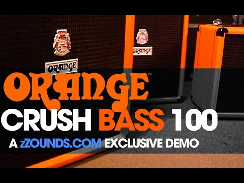 Orange Crush Bass 100 Bass Combo Amplifier (100 Watts, 1x15"), Orange image 8