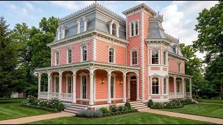IA Restaura una Mansión Victoriana de 1860 ABANDONADA en Estados Unidos: ¡El Resultado es Increíble!