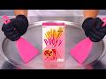 Pocky Strawberry Ice Cream Rolls ASMR