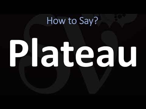 How to Pronounce Plateau? (CORRECTLY)