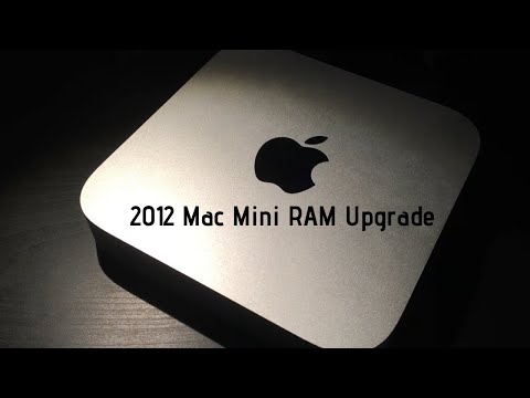 2012 Mac Mini RAM Upgrade