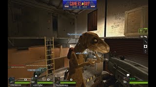 Left4Dead: Dino Rage in Dead Air Campaign! (Dino Mods!)