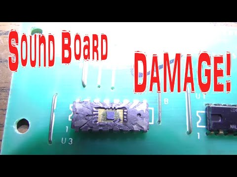 No Wonder The Sound Board's Not Working!  Bally 1979 Six Million Dollar Man Pinball Machine 6/6