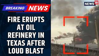 Download lagu Blast At An Oil Refinery In Valero Refinery In Port Arthur, Texas Triggers Massive Fire & Smoke mp3