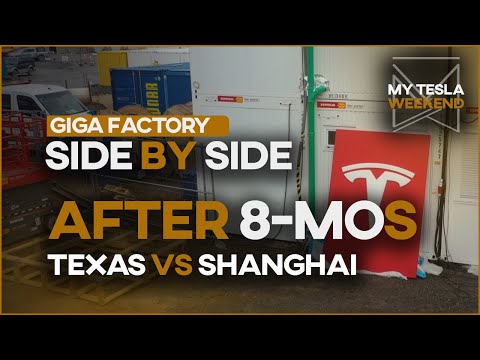 All Gigafactories after 8-months of construction - Shanghai, Berlin, and Texas. Which is fastest?