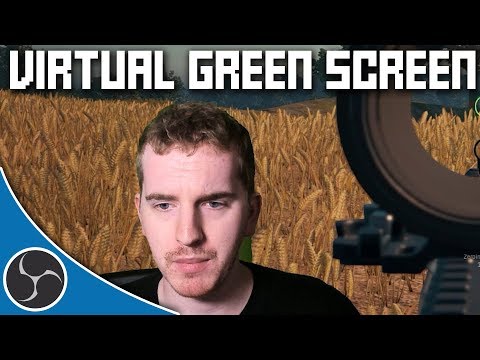 OBS Studio 135 - Virtual Background Removal - Fake Chroma Keying - OBS Studio Guide