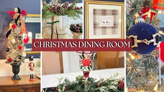 How I Made My Dining Room Magical for Christmas! 🎄
