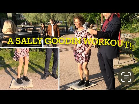 Warp Speed Sally Goodin Bluegrass Banjo Buckdance - Miss Moonshine’s Finland Workout at 8pm