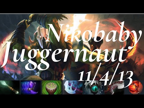 Nikobaby Juggernaut vs Spectre - screaming wall  - EG vs Alliance game3 - Omega League
