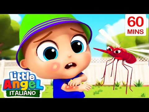 Mamma come Prude 🦟🧼 Cartoni Animati con Gianni Piccino - Little Angel Italiano