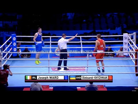 Oleksandr Khyzhniak (UKR) vs. Joseph Ward (IRL) AIBA World Boxing Championships 2015 (81kg)